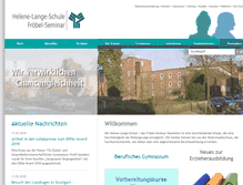 Tablet Screenshot of helene-lange-schule-mannheim.de
